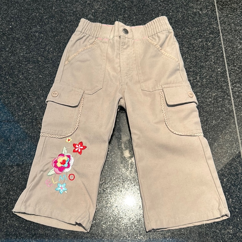 2T SESAME STREET KAKIS PANTS